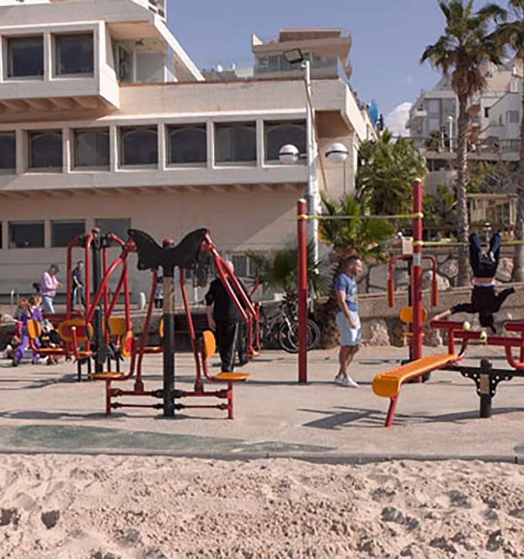 Book Air Canada Flights To Tel Aviv Tlv Outdoor Gym On The Beach